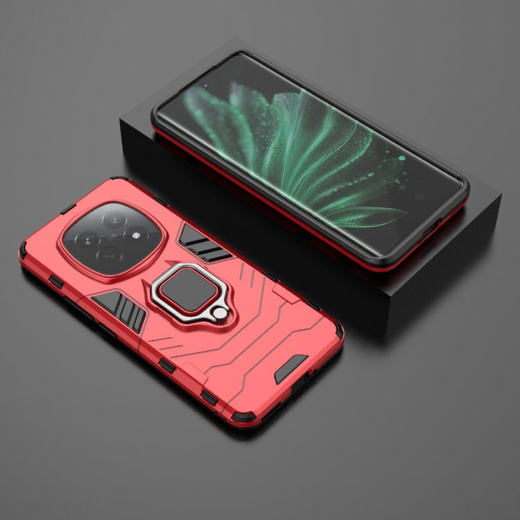 For Realme P2 Pro Shockproof PC + TPU Holder Phone Case