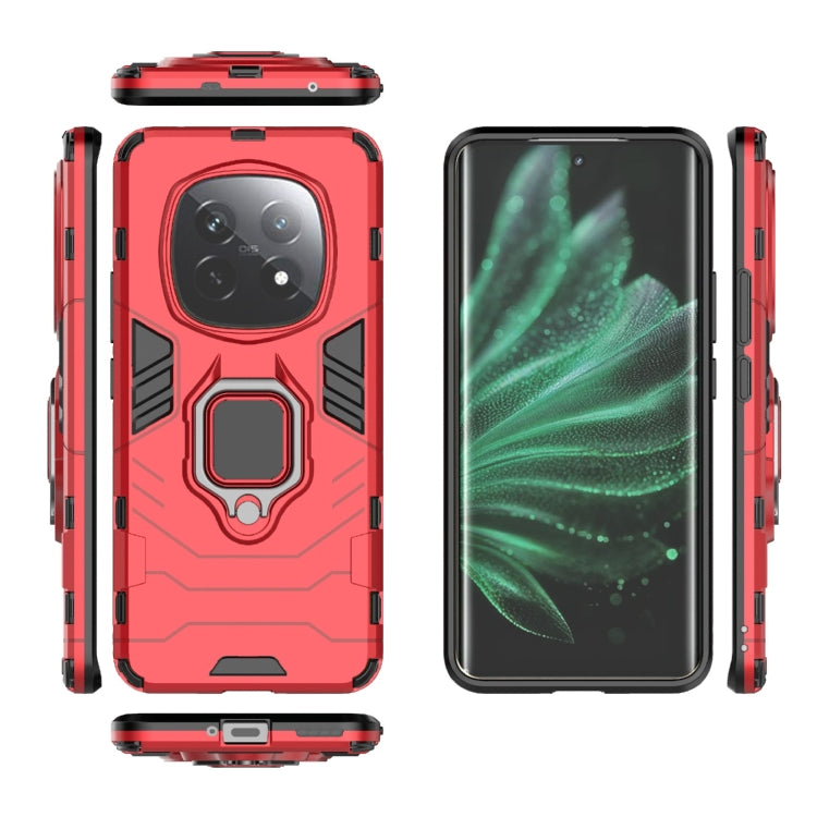 For Realme P2 Pro Shockproof PC + TPU Holder Phone Case