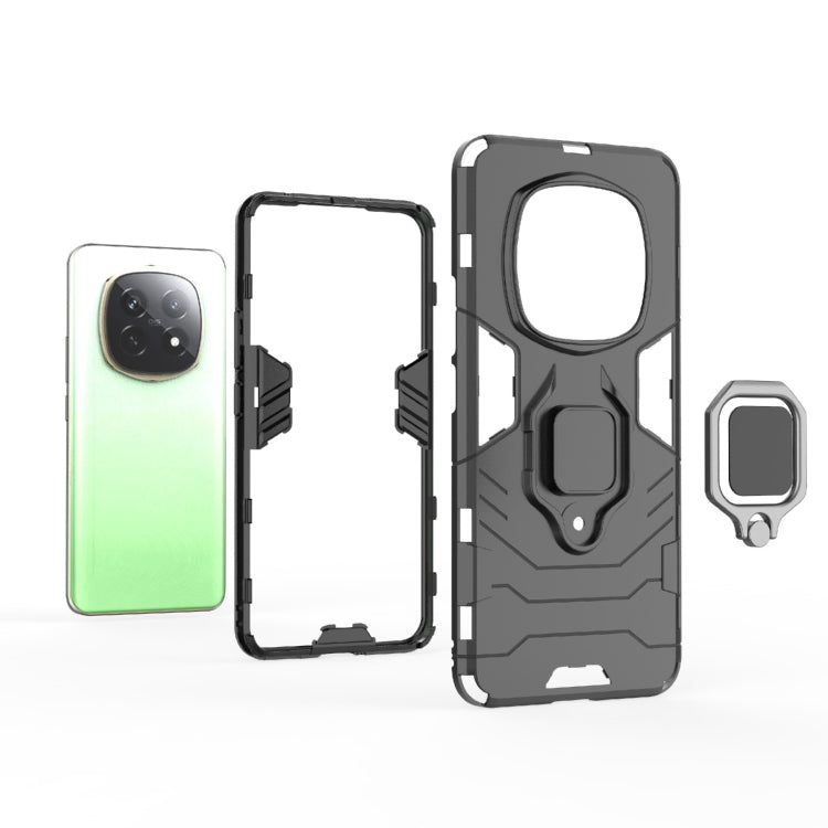 For Realme P2 Pro Shockproof PC + TPU Holder Phone Case