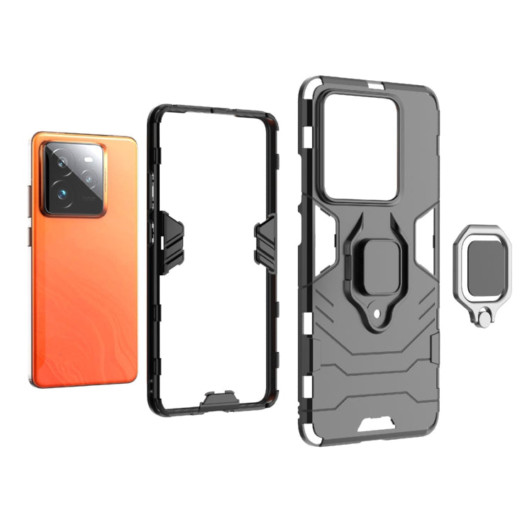 For Realme GT 7 Pro 5G Shockproof PC + TPU Holder Phone Case