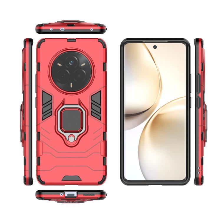 For Realme 14 Pro 5G Global Shockproof PC + TPU Holder Phone Case