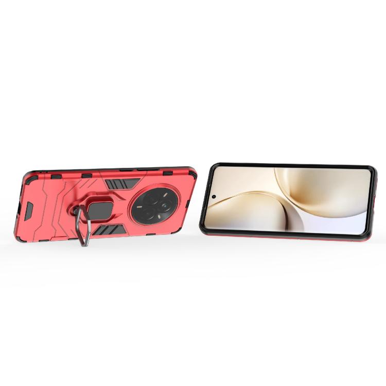 For Realme 14 Pro 5G Global Shockproof PC + TPU Holder Phone Case