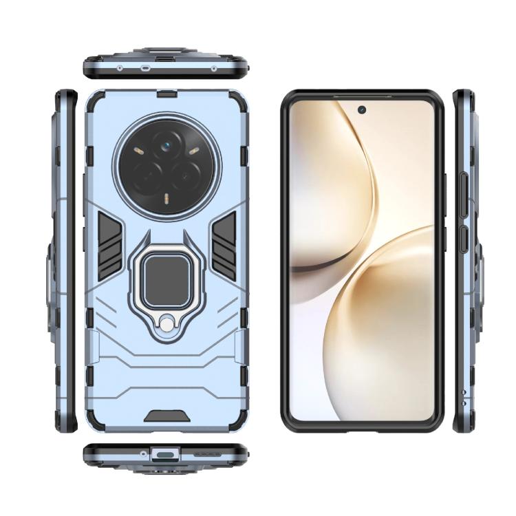 For Realme 14 Pro 5G Global Shockproof PC + TPU Holder Phone Case