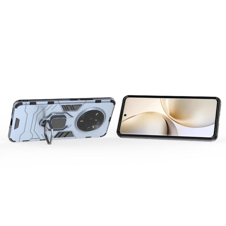 For Realme 14 Pro 5G Global Shockproof PC + TPU Holder Phone Case