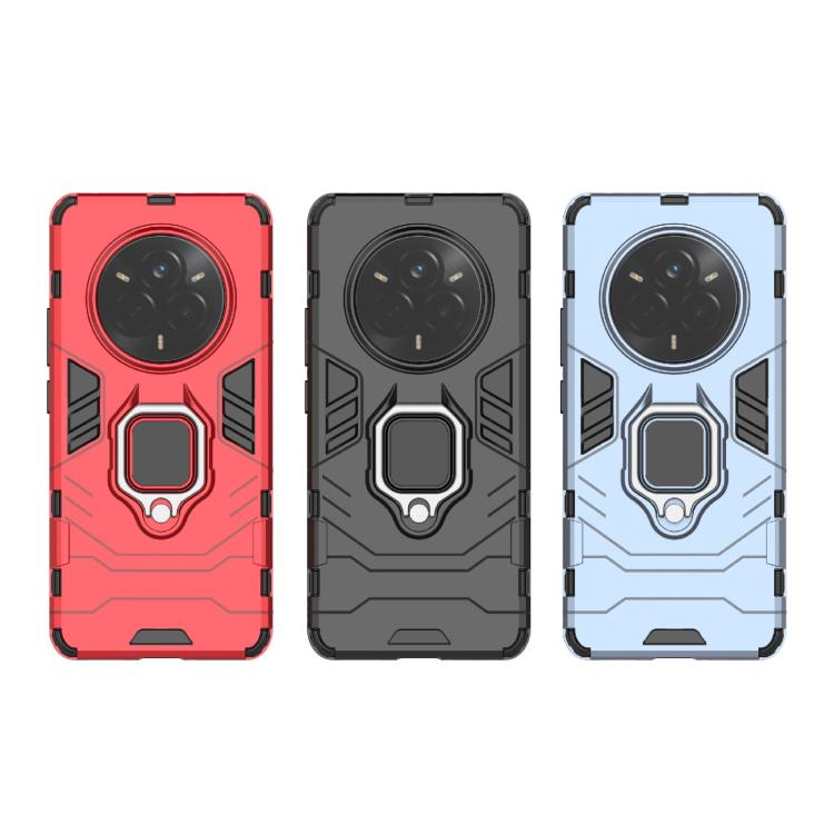 For Realme 14 Pro 5G Global Shockproof PC + TPU Holder Phone Case