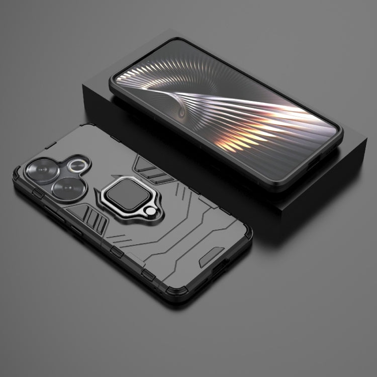 For Xiaomi Redmi Turbo 3 Shockproof PC + TPU Holder Phone Case