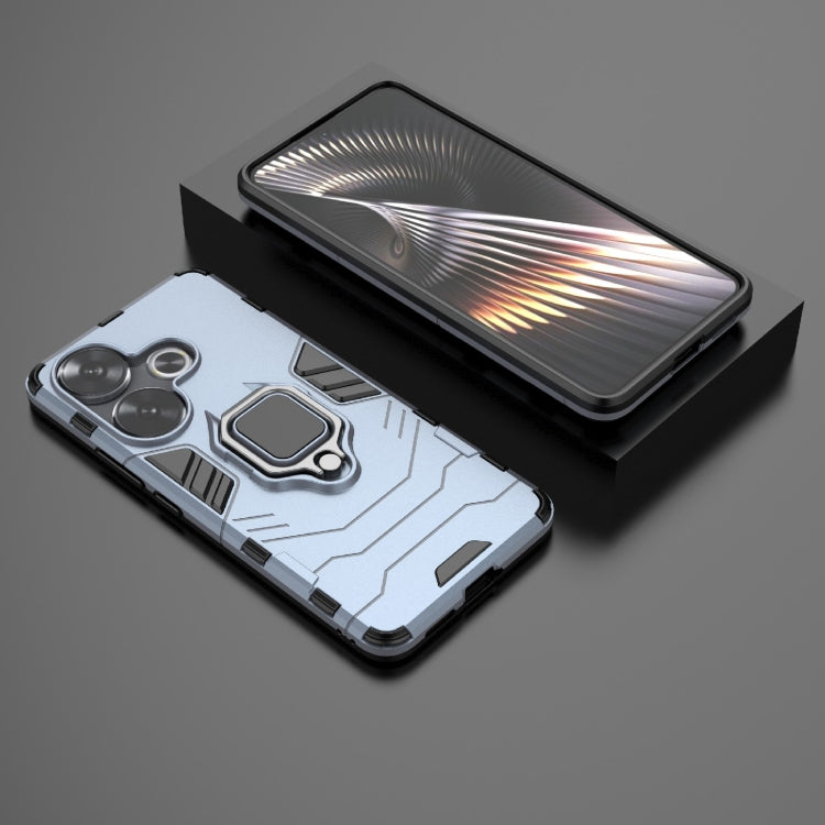 For Xiaomi Redmi Turbo 3 Shockproof PC + TPU Holder Phone Case