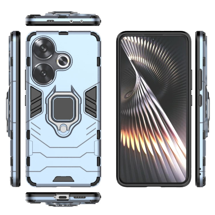 For Xiaomi Redmi Turbo 3 Shockproof PC + TPU Holder Phone Case
