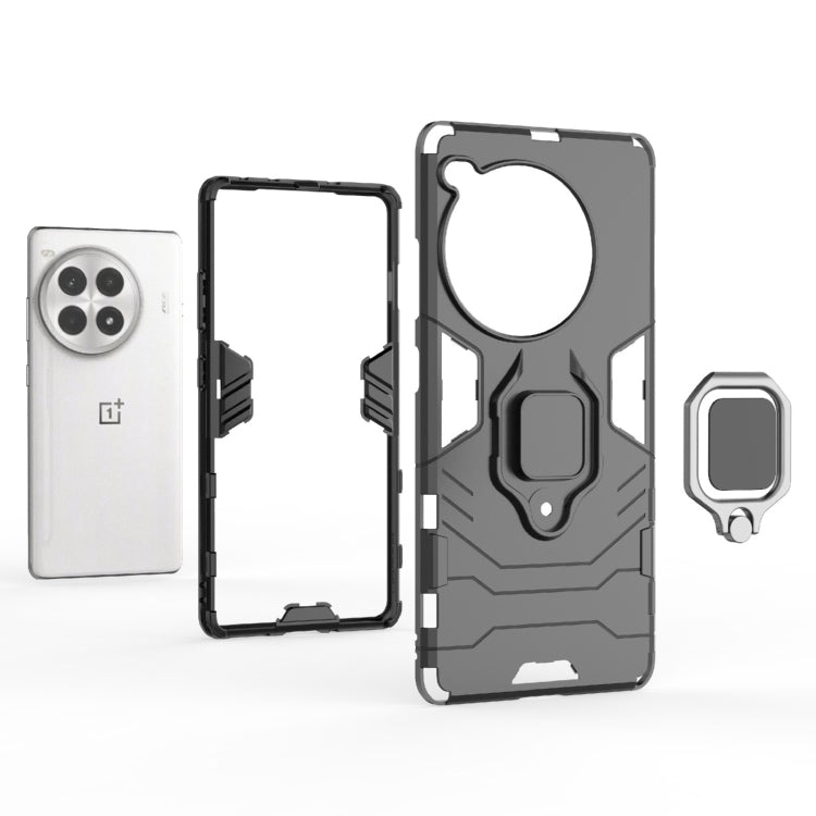 For OnePlus Ace 3 Pro Shockproof PC + TPU Holder Phone Case