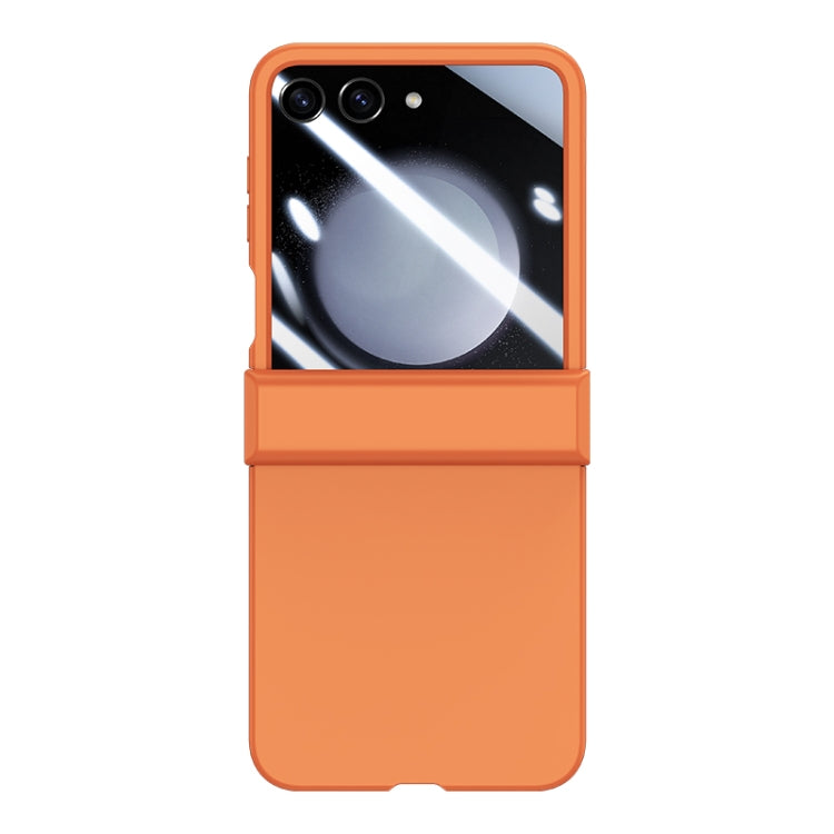 For Samsung Galaxy Z Flip5 Three-stage Integrated PC Skin Feel Shockproof Phone Case