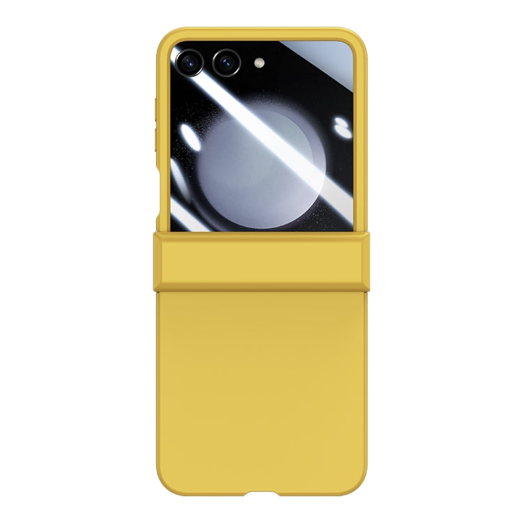 For Samsung Galaxy Z Flip5 Three-stage Integrated PC Skin Feel Shockproof Phone Case
