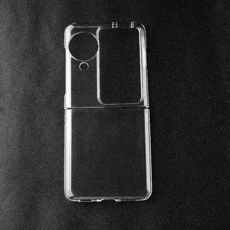 For OPPO Find N3 Flip PC Transparent Shockproof Protective Phone Case