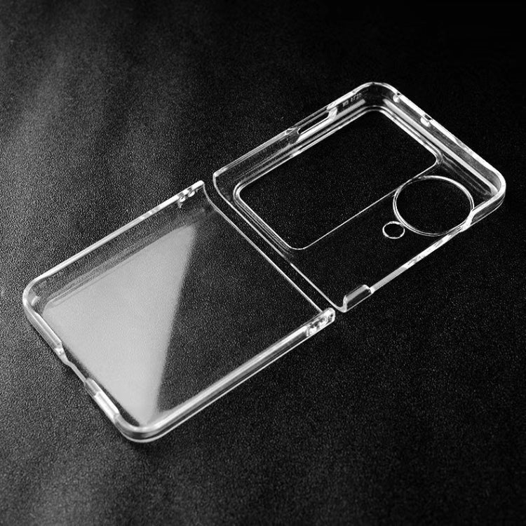 For OPPO Find N3 Flip PC Transparent Shockproof Protective Phone Case