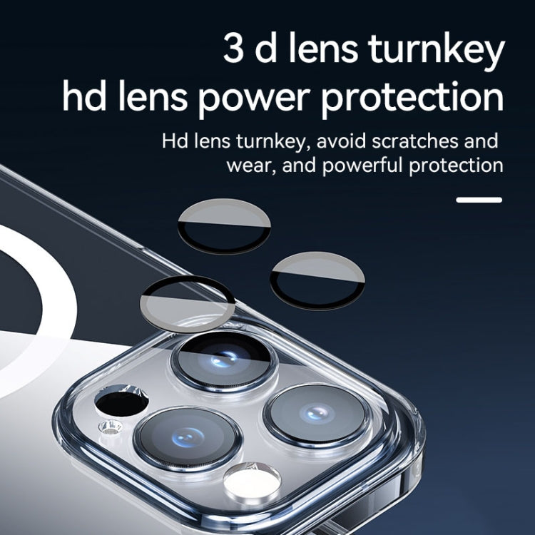 For iPhone 16 Plus SULADA Jingpin Series MagSafe All-inclusive Lens Electroplated TPU Phone Case