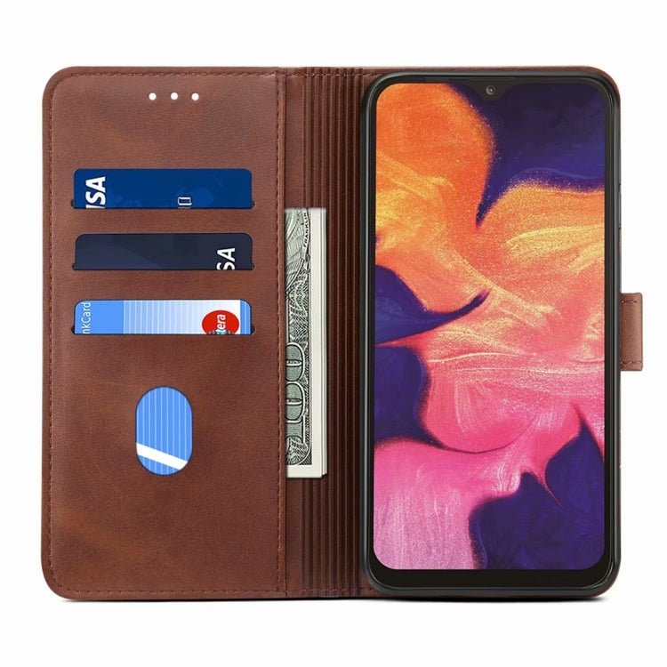 For Samsung Galaxy A70 GUSSIM Business Style Horizontal Flip Leather Case with Holder & Card Slots & Wallet