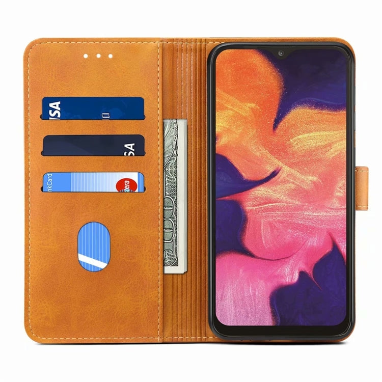 For Samsung Galaxy A70 GUSSIM Business Style Horizontal Flip Leather Case with Holder & Card Slots & Wallet