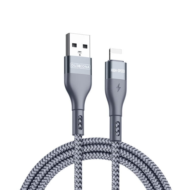 DUZZONA A7 2.4A USB to 8 Pin Charging Data Cable, Length: