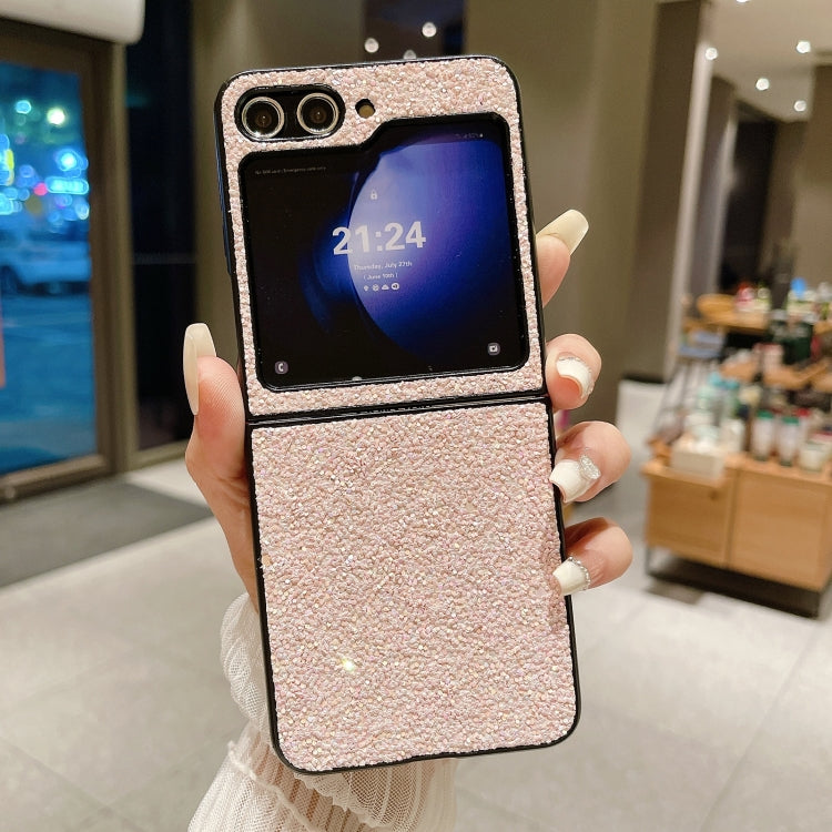 For Samsung Galaxy Z Flip5 Glitter Frosted Shockproof Phone Case