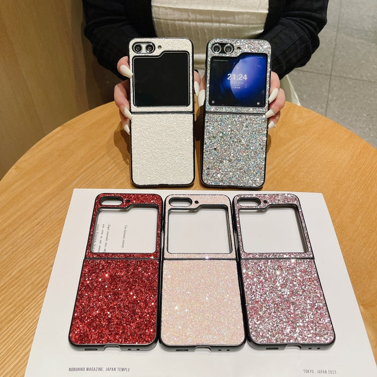 For Samsung Galaxy Z Flip5 Glitter Frosted Shockproof Phone Case