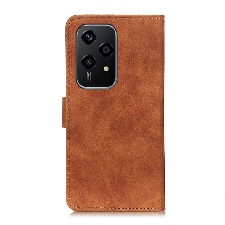 For Honor 200 Lite Global KHAZNEH Retro Texture Flip Leather Phone Case