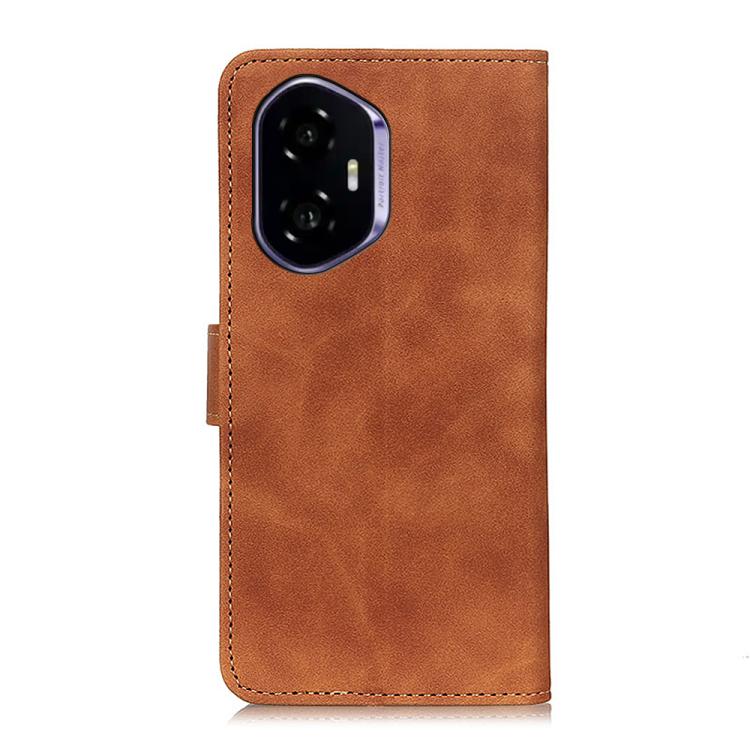 For Honor 400 Global 156.5mm KHAZNEH Retro Texture Flip Leather Phone Case