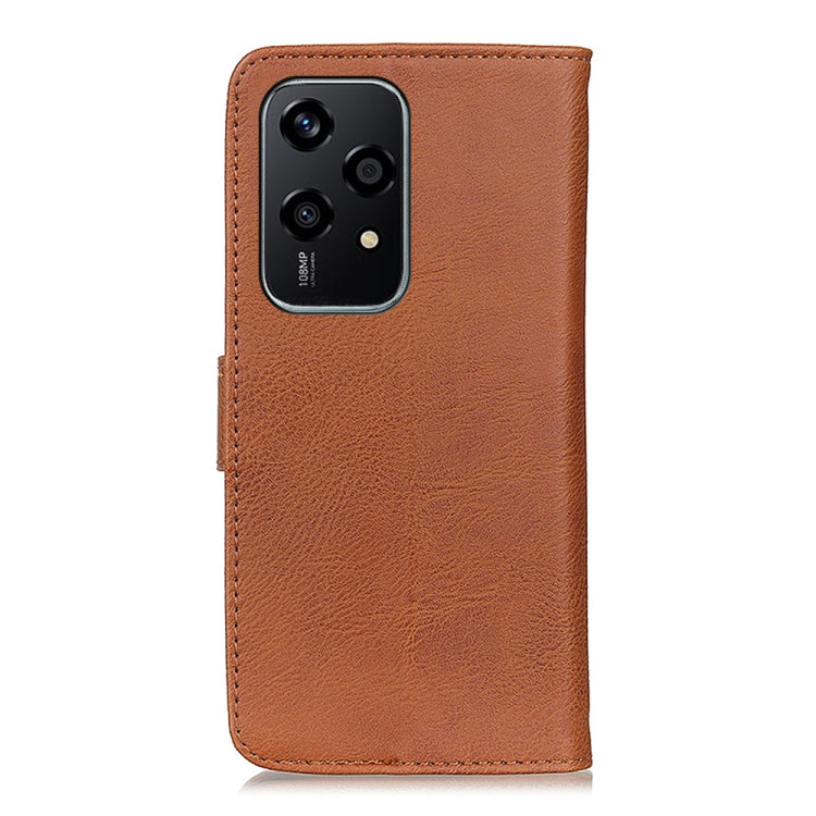 For Honor 200 Lite Global KHAZNEH Cowhide Texture Horizontal Flip Leather Phone Case