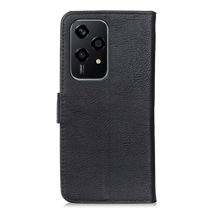 For Honor 200 Lite Global KHAZNEH Cowhide Texture Horizontal Flip Leather Phone Case