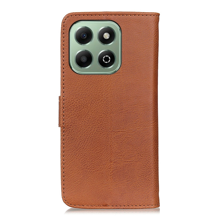 For Honor X6b KHAZNEH Cowhide Texture Horizontal Flip Leather Phone Case