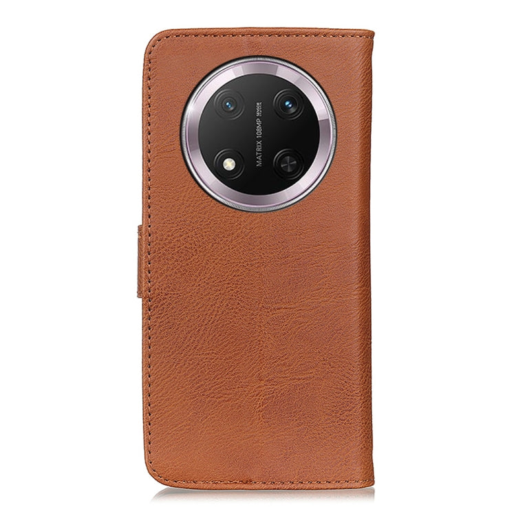 For Honor X9C KHAZNEH Cowhide Texture Horizontal Flip Leather Phone Case