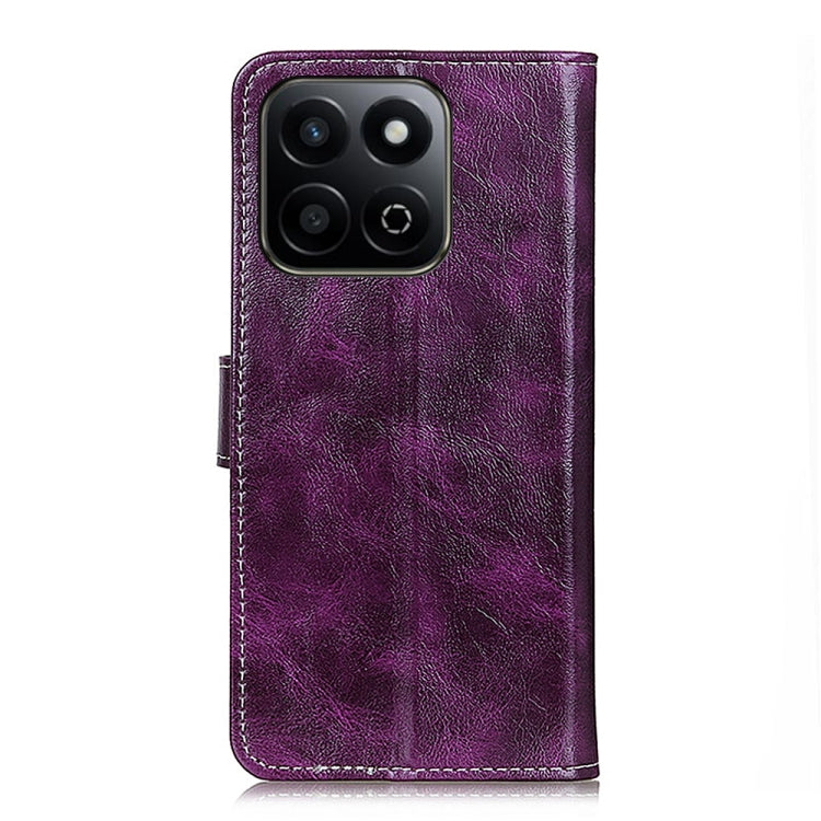 For Honor 200 Smart Retro Crazy Horse Texture Flip Leather Phone Case