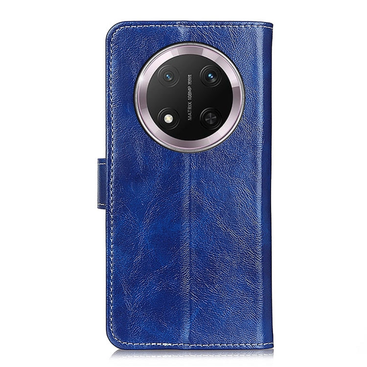 For Honor X9c Retro Crazy Horse Texture Flip Leather Phone Case