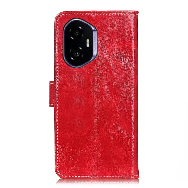 For Honor 400 Global 156.5mm Retro Crazy Horse Texture Flip Leather Phone Case