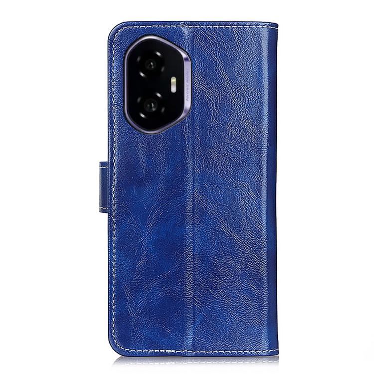 For Honor 400 Global 156.5mm Retro Crazy Horse Texture Flip Leather Phone Case
