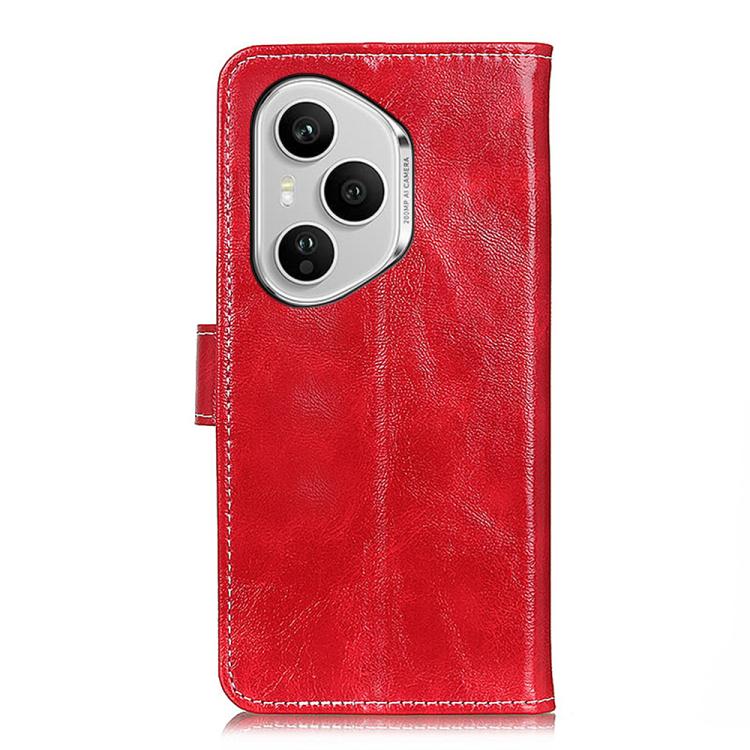 For Honor 400 Pro Global 160.8mm Retro Crazy Horse Texture Flip Leather Phone Case