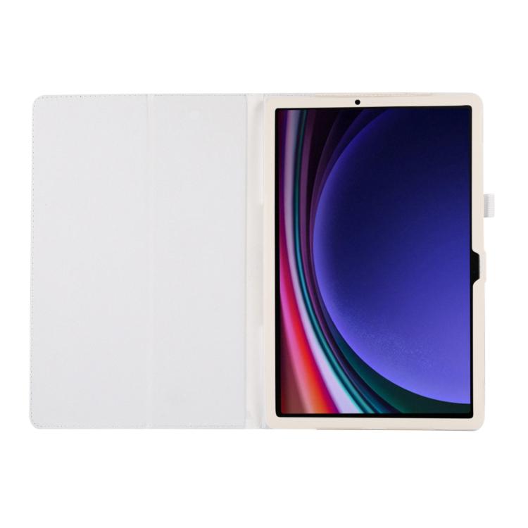 For Samsung Galaxy Tab S11 Litchi Texture Leather Tablet Case with Holder