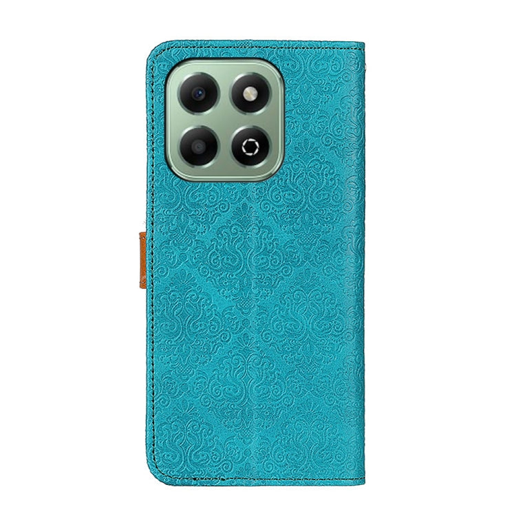 For Honor X6b European Floral Embossed Leather Phone Case