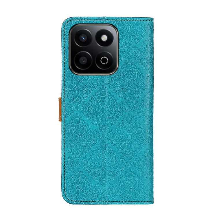 For Honor 200 Smart / Play 60 Plus European Floral Embossed Leather Phone Case