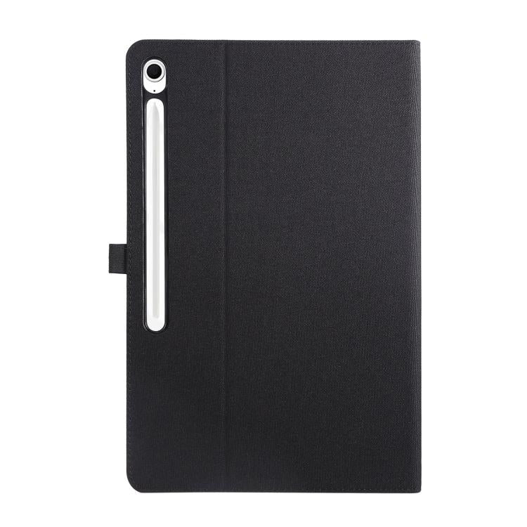For Samsung Galaxy Tab S10 FE+ Fabric Texture Horizontal Flip Leather Tablet Case