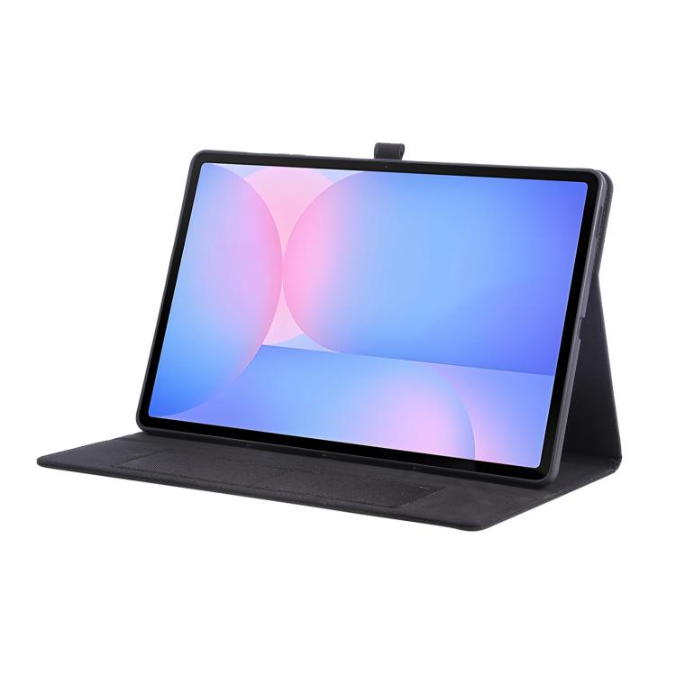 For Samsung Galaxy Tab S10 FE+ Fabric Texture Horizontal Flip Leather Tablet Case
