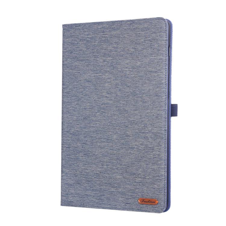 For Samsung Galaxy Tab S10 FE+ Fabric Texture Horizontal Flip Leather Tablet Case