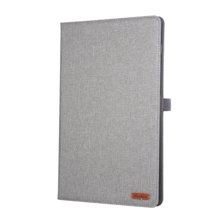 For Samsung Galaxy Tab S10 FE+ Fabric Texture Horizontal Flip Leather Tablet Case