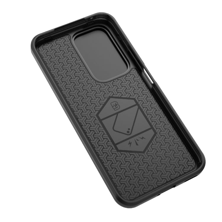 For Honor 200 Lite Global Sliding Camshield TPU + PC Shockproof Phone Case with Holder