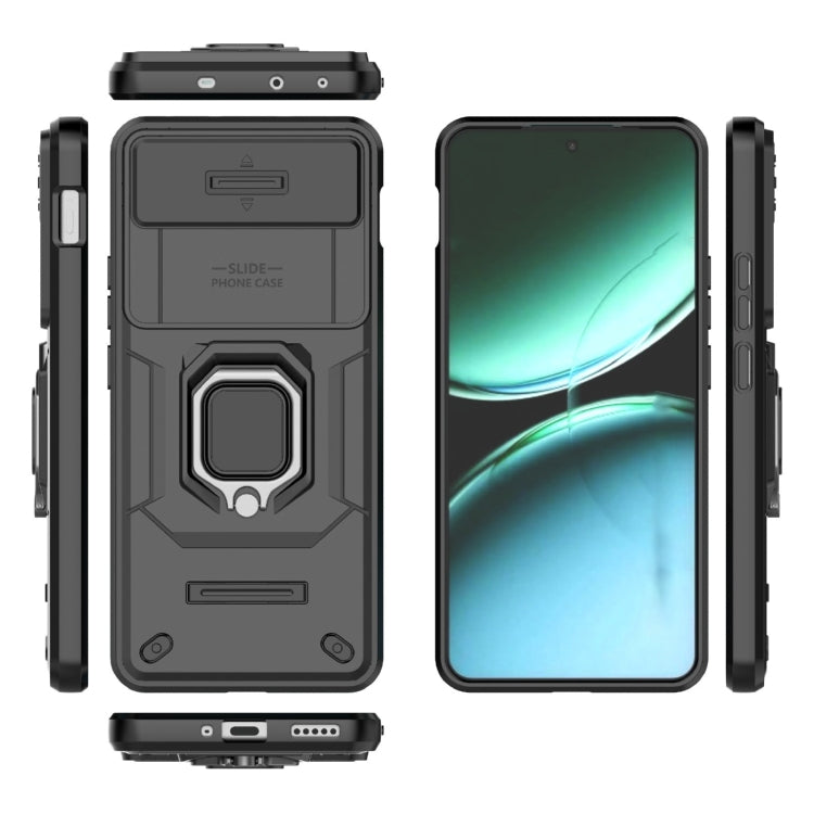 For OnePlus Nord 4 5G Global Sliding Camshield TPU + PC Shockproof Phone Case with Holder