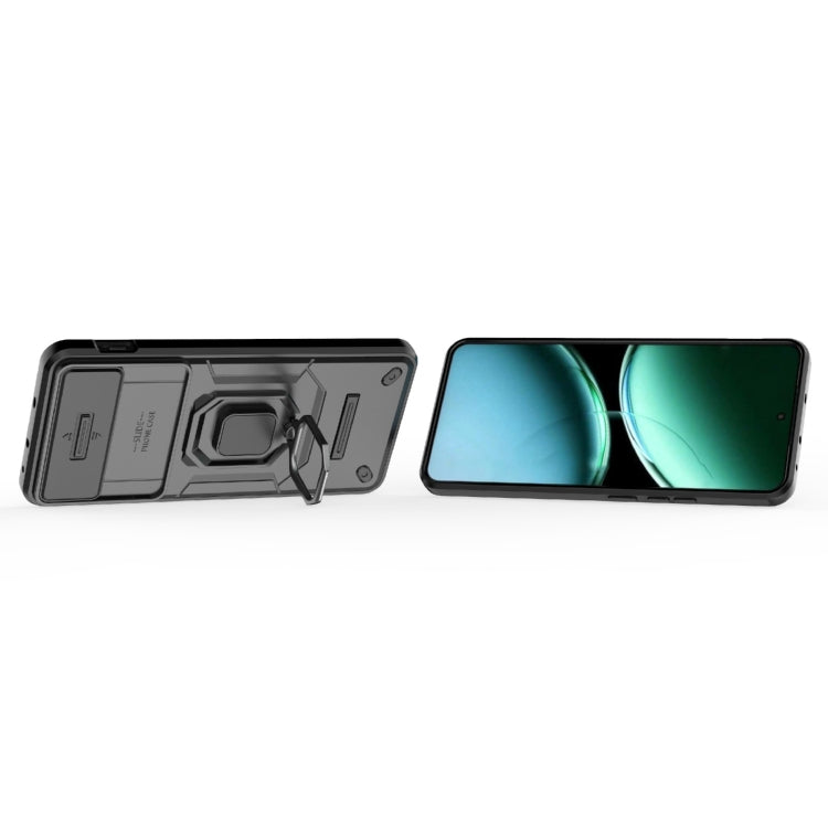 For OnePlus Nord 4 5G Global Sliding Camshield TPU + PC Shockproof Phone Case with Holder