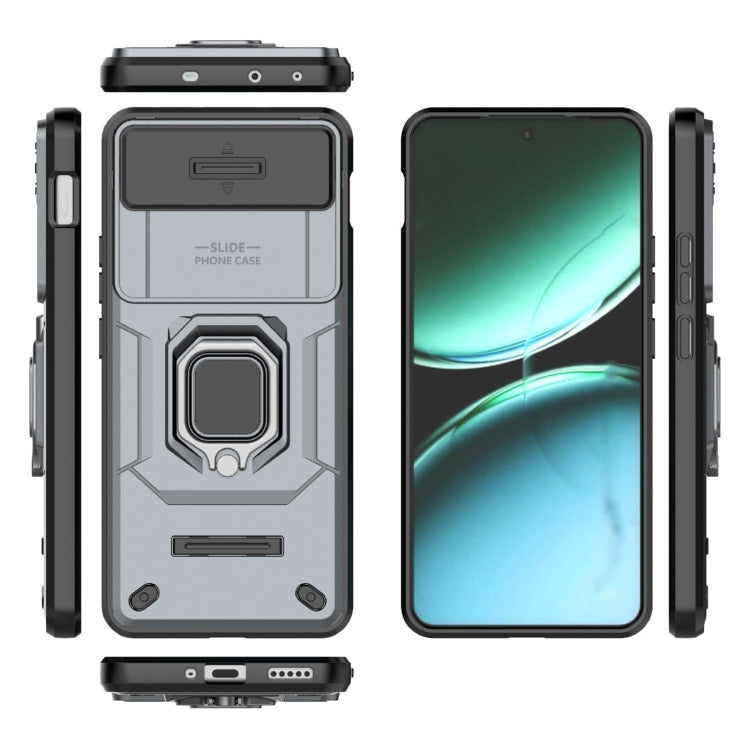 For OnePlus Nord 4 5G Global Sliding Camshield TPU + PC Shockproof Phone Case with Holder