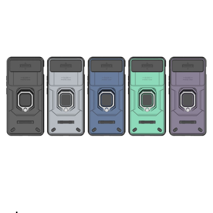 For OnePlus Nord 4 5G Global Sliding Camshield TPU + PC Shockproof Phone Case with Holder