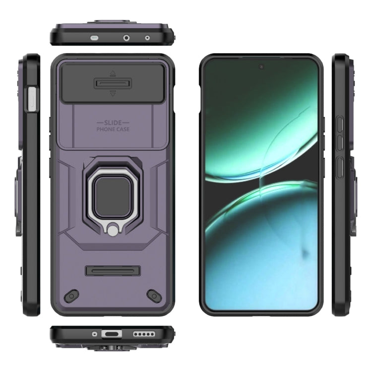 For OnePlus Nord 4 5G Global Sliding Camshield TPU + PC Shockproof Phone Case with Holder