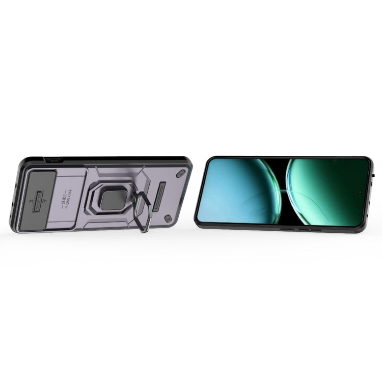 For OnePlus Nord 4 5G Global Sliding Camshield TPU + PC Shockproof Phone Case with Holder