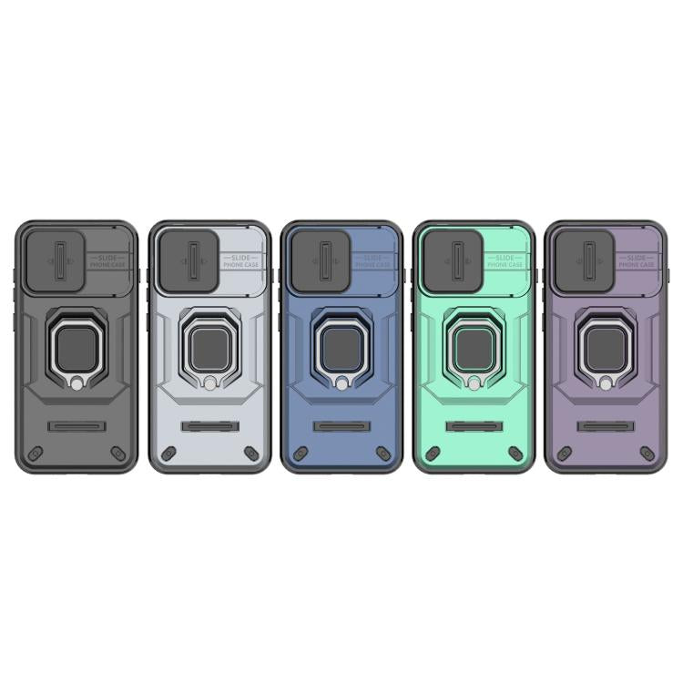 For OnePlus 13T 5G Sliding Camshield TPU + PC Shockproof Phone Case with Holder