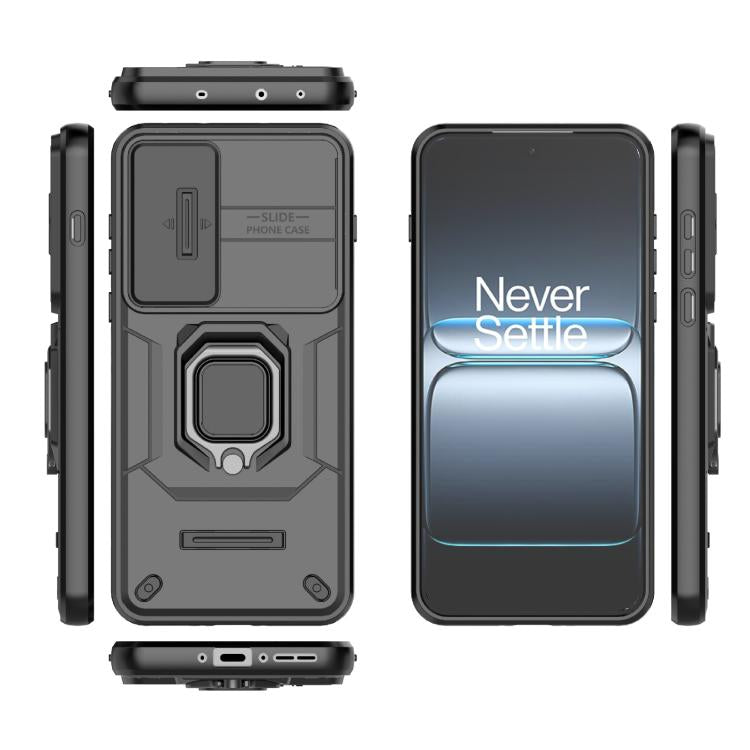 For OnePlus Ace 5 Ultra / Nord 5 Sliding Camshield TPU + PC Shockproof Phone Case with Holder